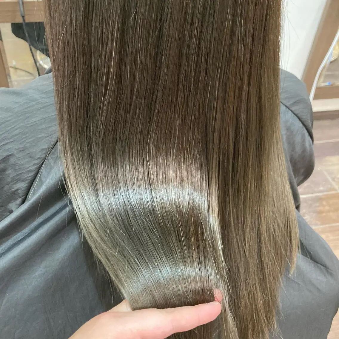 ロング ヘアカラー トリートメント Larry🌼中下 美香のヘアスタイル