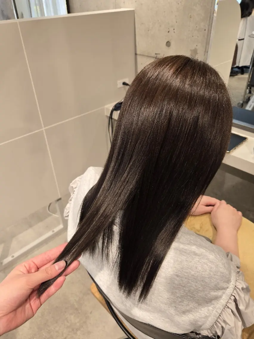 カラー オレンジ ヘアカラー SHOKO ／Belleのヘアスタイル