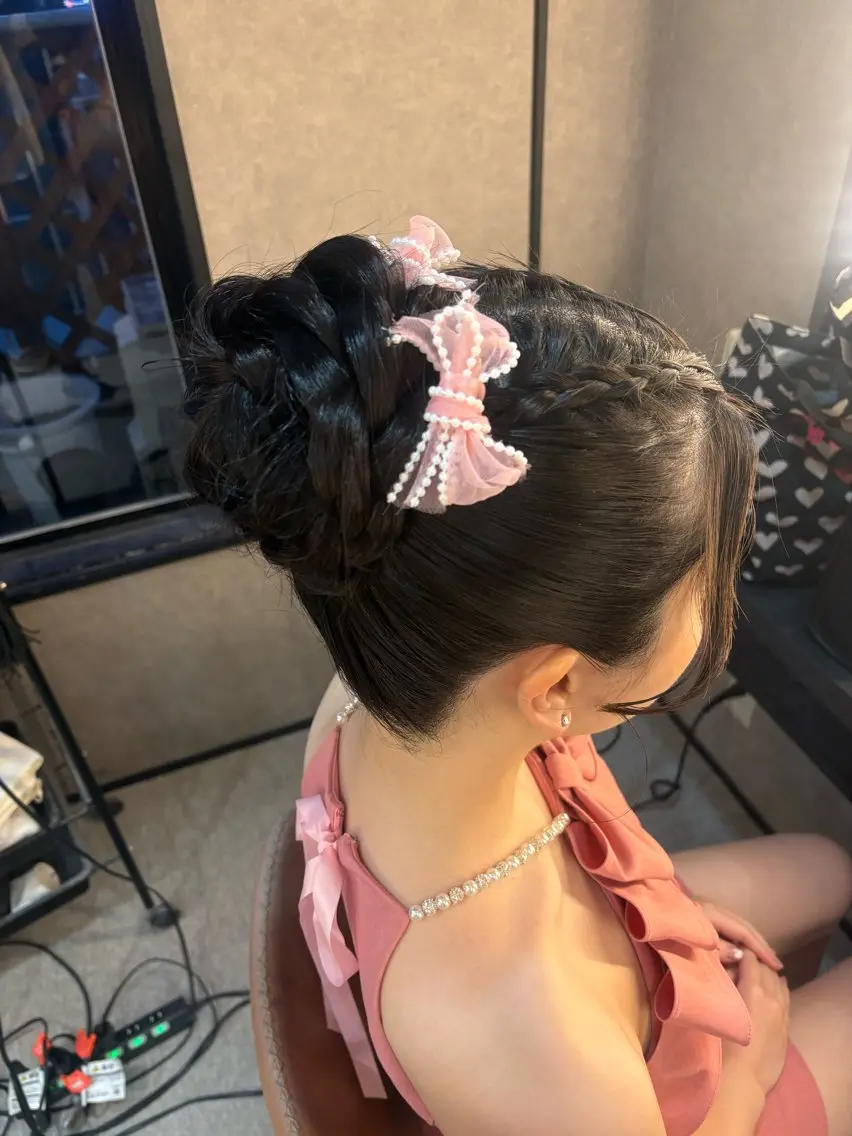 ヘアアレンジ ヘアメイク スーのヘアスタイル