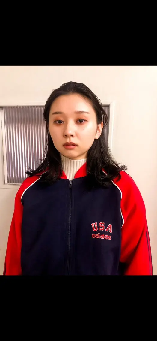 ミディアム カット ヘアカラー トリートメント hirose hitomiのヘアスタイル