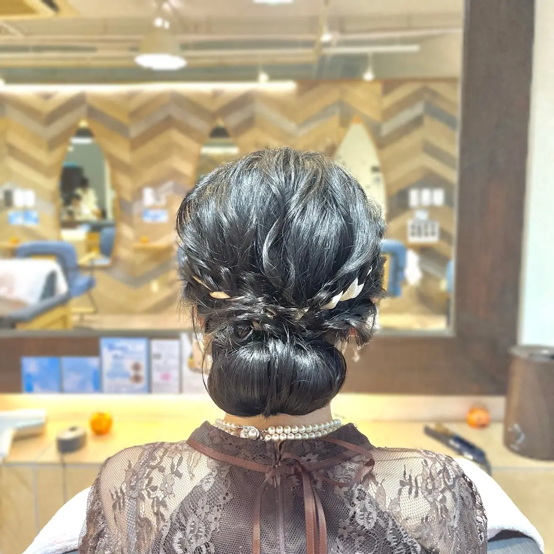 ミディアム ヘアアレンジ ヘアセット 🎀ささき そな🎀 カットモデル/ヘアメのヘアスタイル