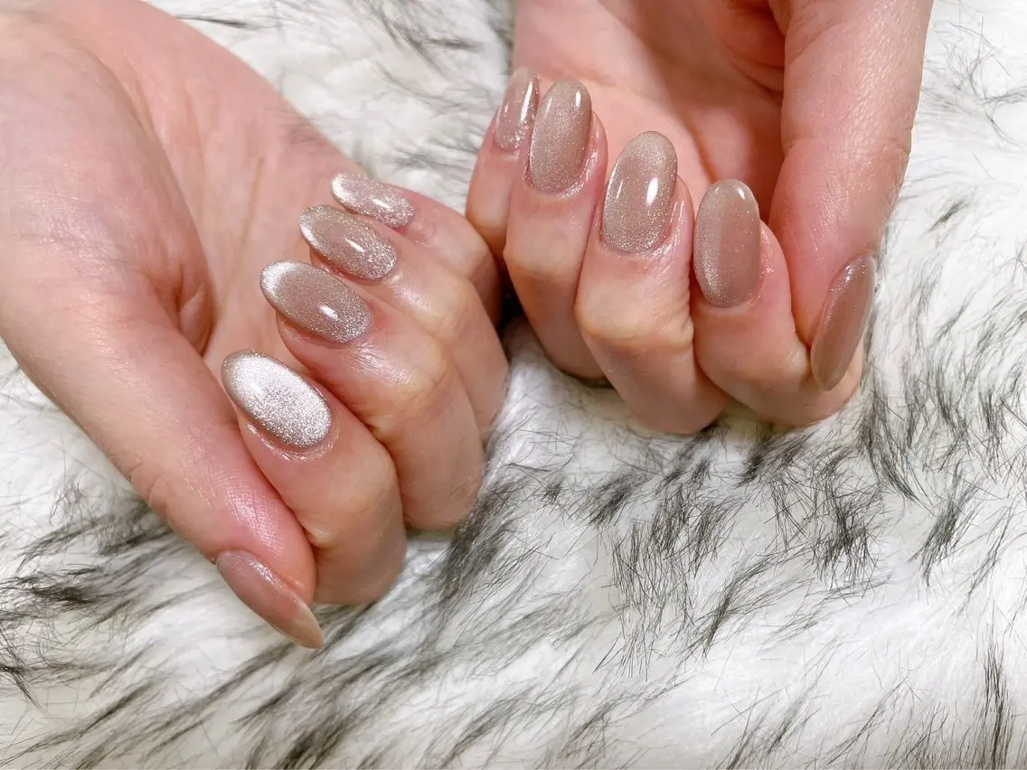 ネイル オーロラネイル フットネイル フレンチネイル ジェルネイル 韓国ネイル ハンドネイル mogunail &blowのネイルデザイン
