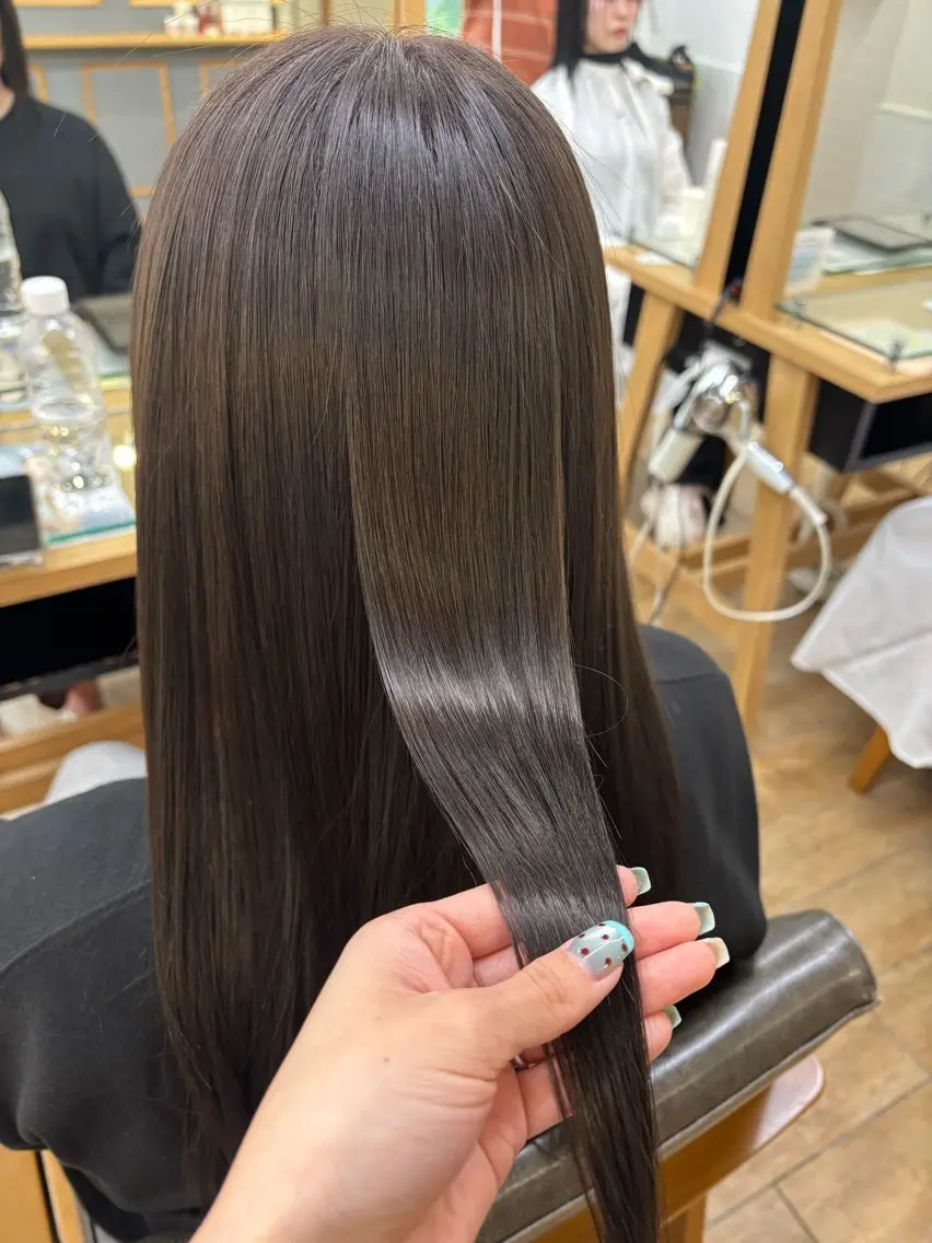 カラー カット ヘアカラー トリートメント 横浜Bob美容師🤎 ERINAのヘアスタイル
