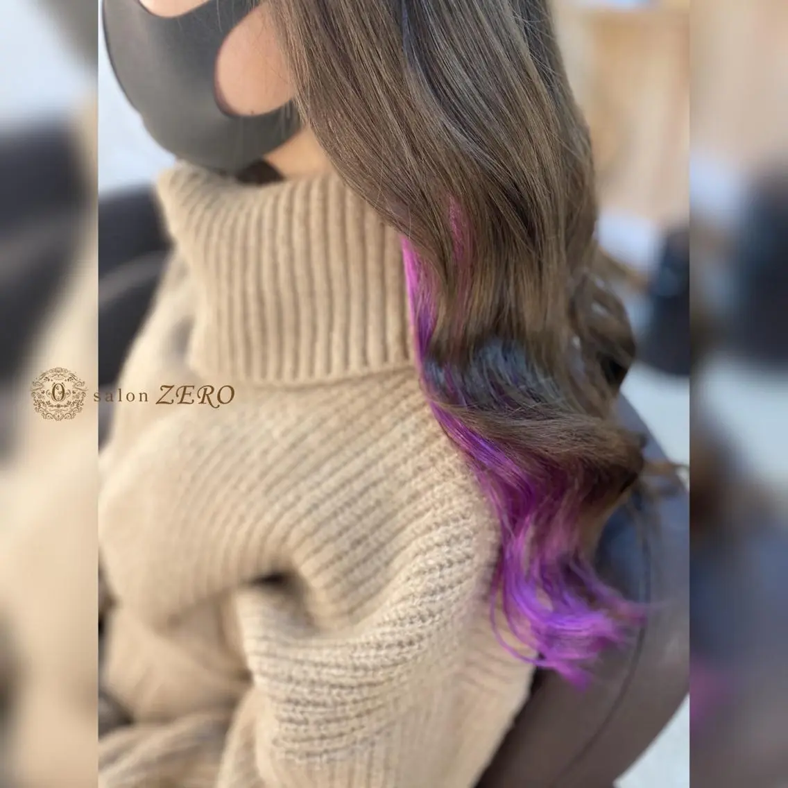 セミロング ヘアアレンジ シールエクステ エクステ エクステ Hair Make Salon ZEROのヘアスタイル