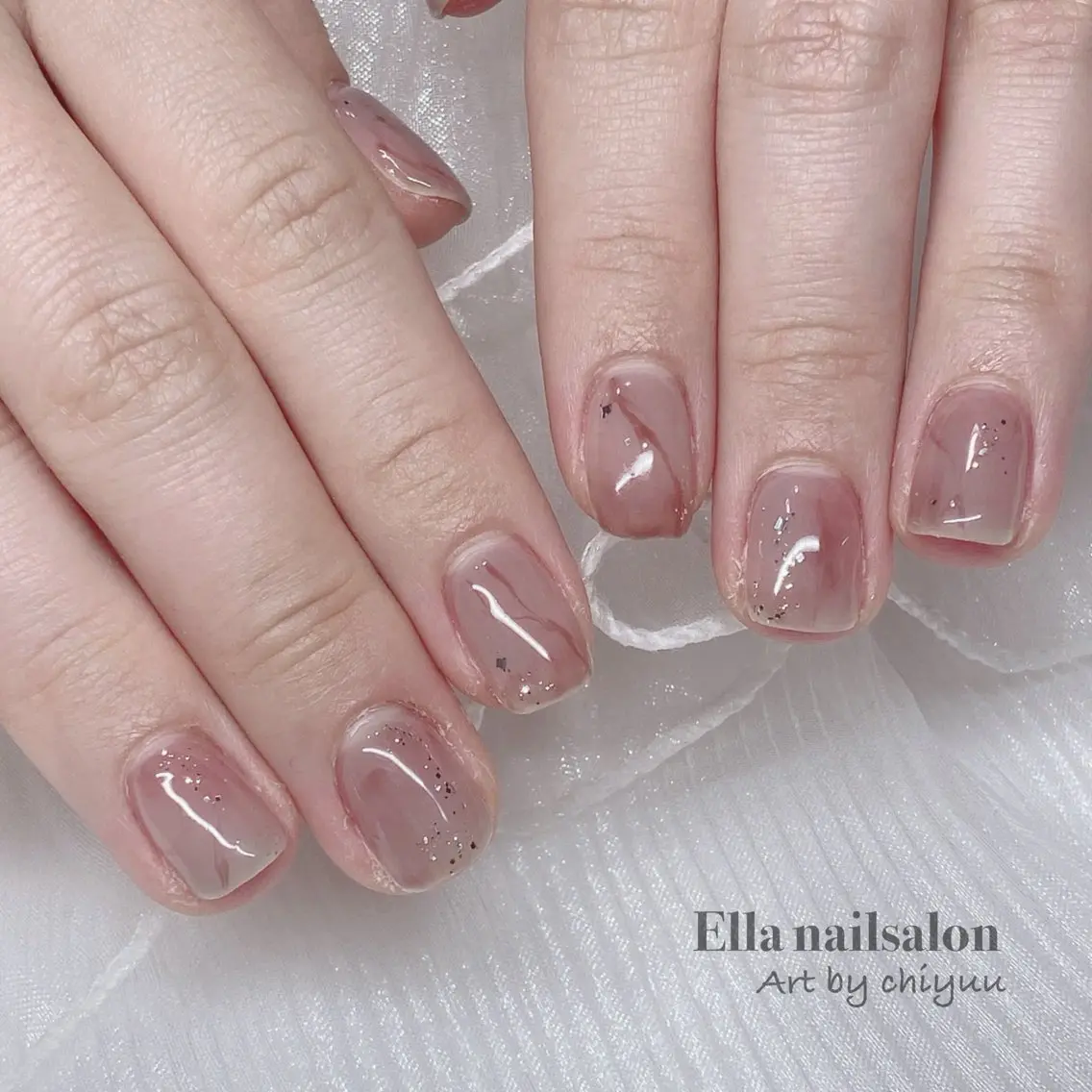 ネイル ハンドネイル Ella nail ちゆうのネイルデザイン