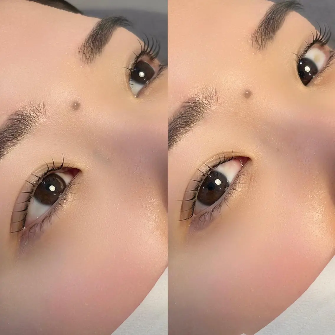マツエク・マツパ アイブロウ マツパ pomure. NaO🦋のマツエク・マツパデザイン