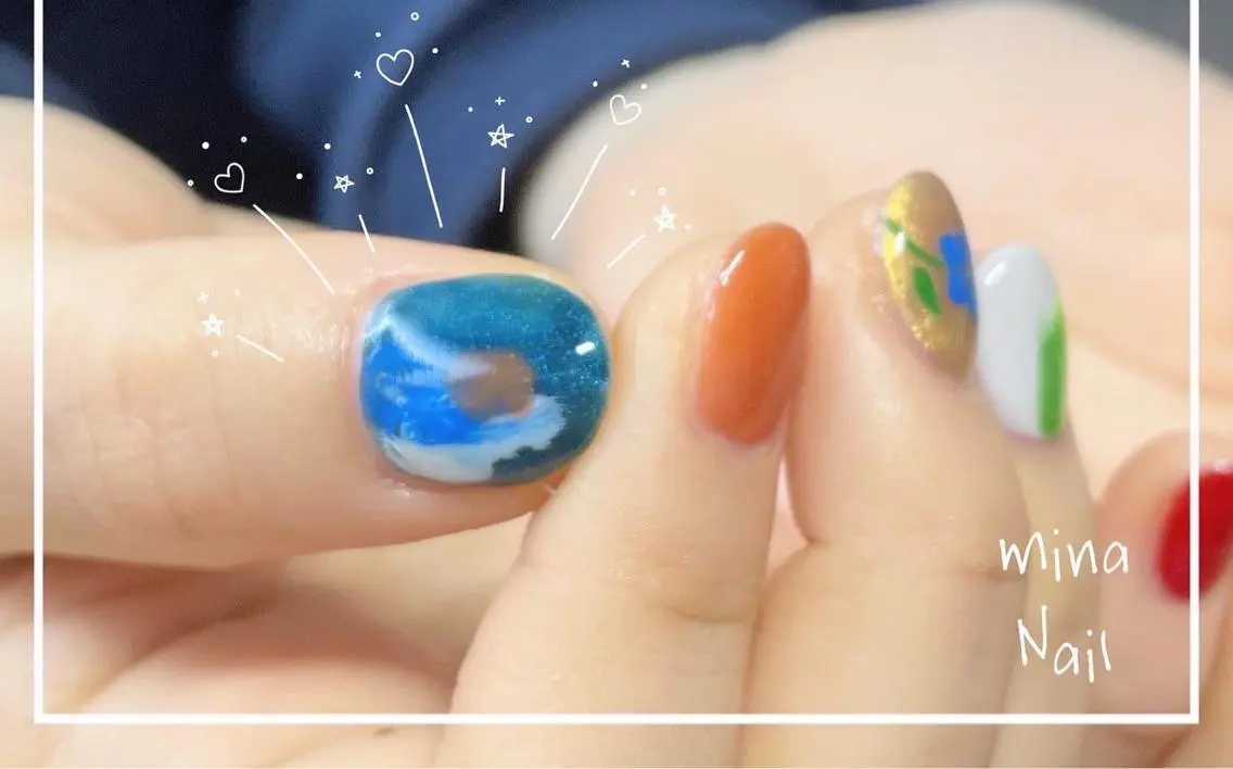 ネイル 持ち込み mina Nailのネイルデザイン