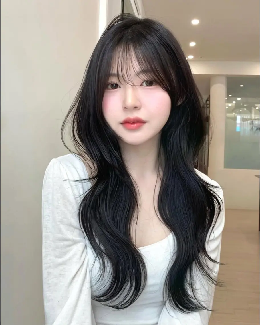 ロング 齊藤 安弘のヘアスタイル