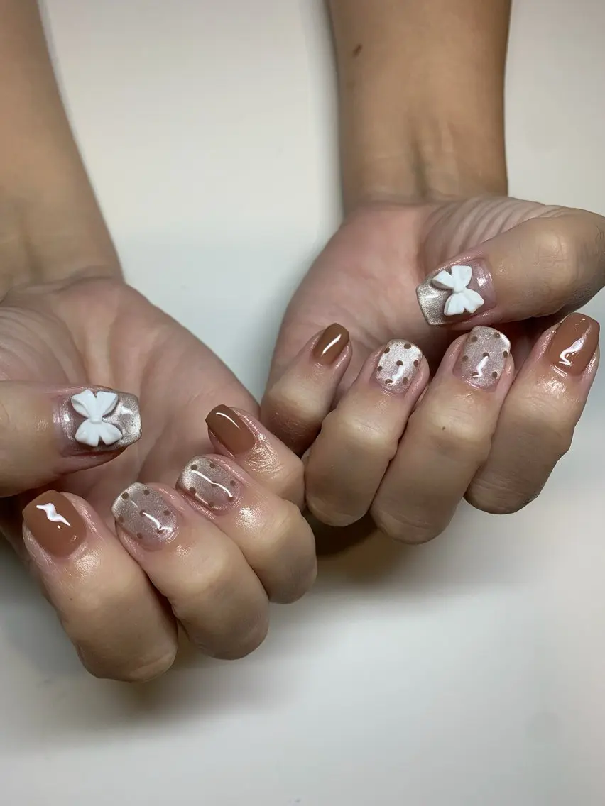 ネイル ハンドネイル Lucid Fleur Amiのネイルデザイン