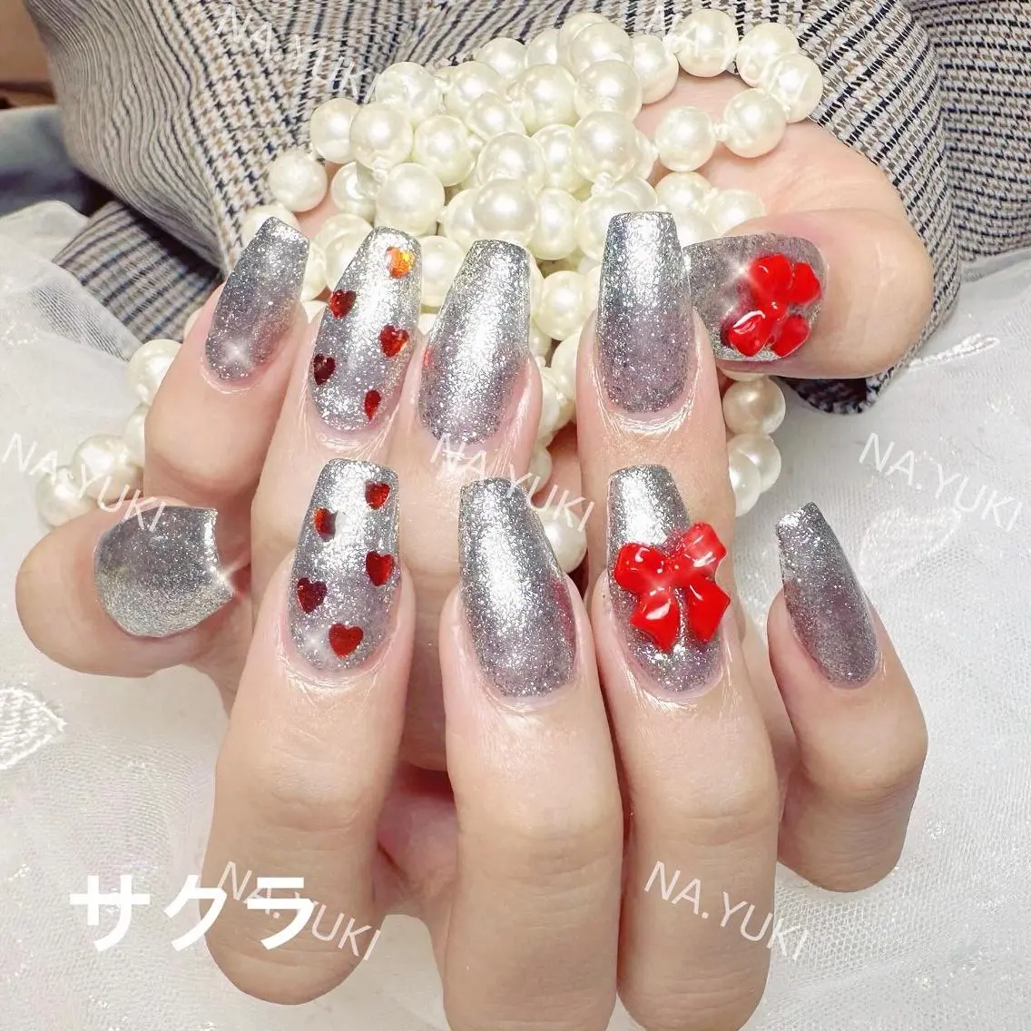ネイル ハンドネイル ハンドケア YUKI 💗 渋谷店のネイルデザイン