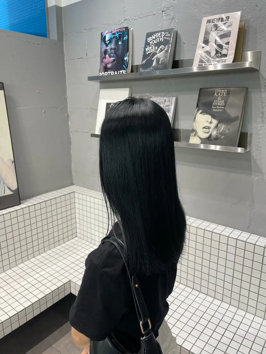 ロング 山田 遥真のヘアスタイル