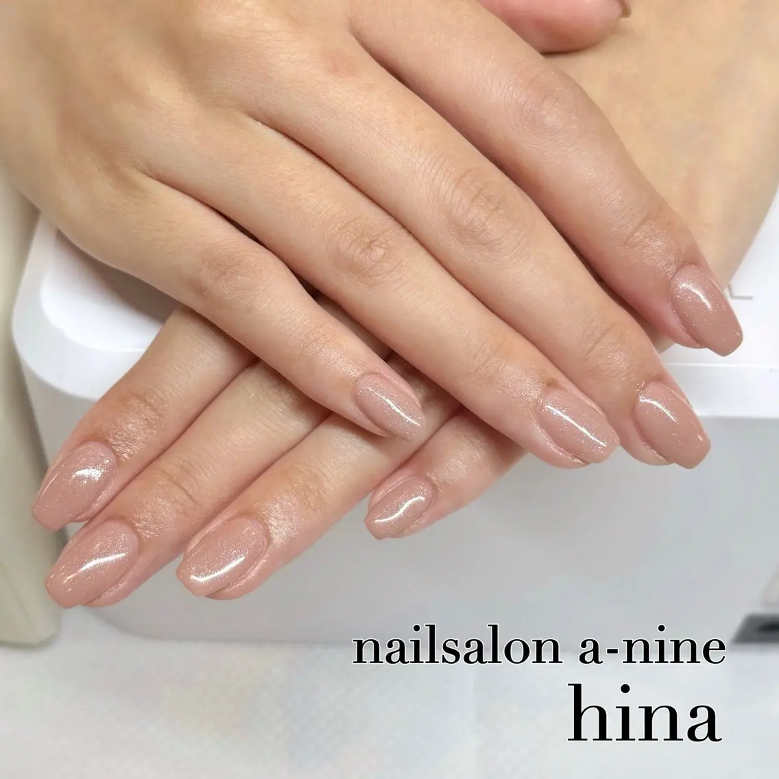 ネイル ワンカラーネイル 【モデル募集中】 hina🌼のネイルデザイン