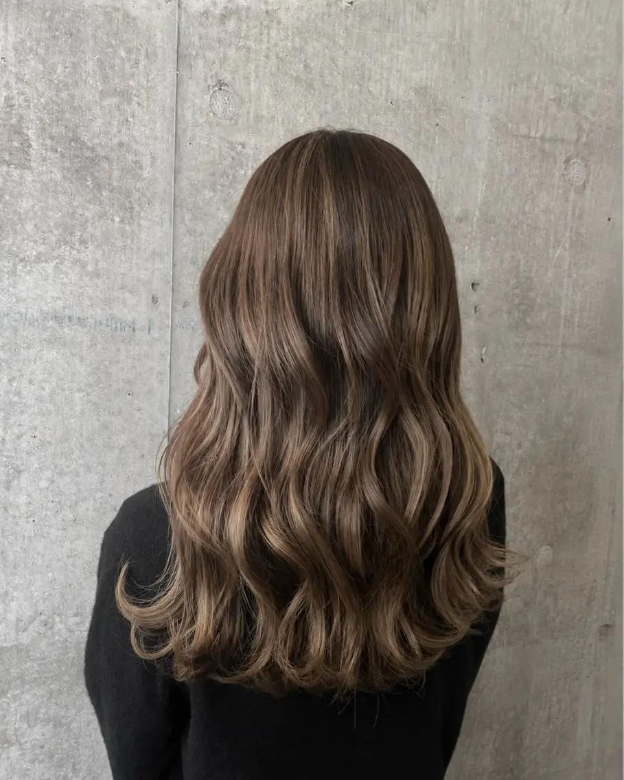 ロング カラー ベージュカラー ヘアカラー トリートメント 萩原 凌✄のヘアスタイル