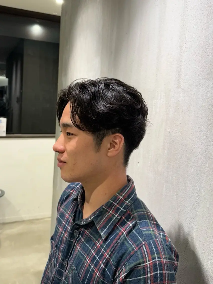 似合わせカット+ニュアンスパーマの写真