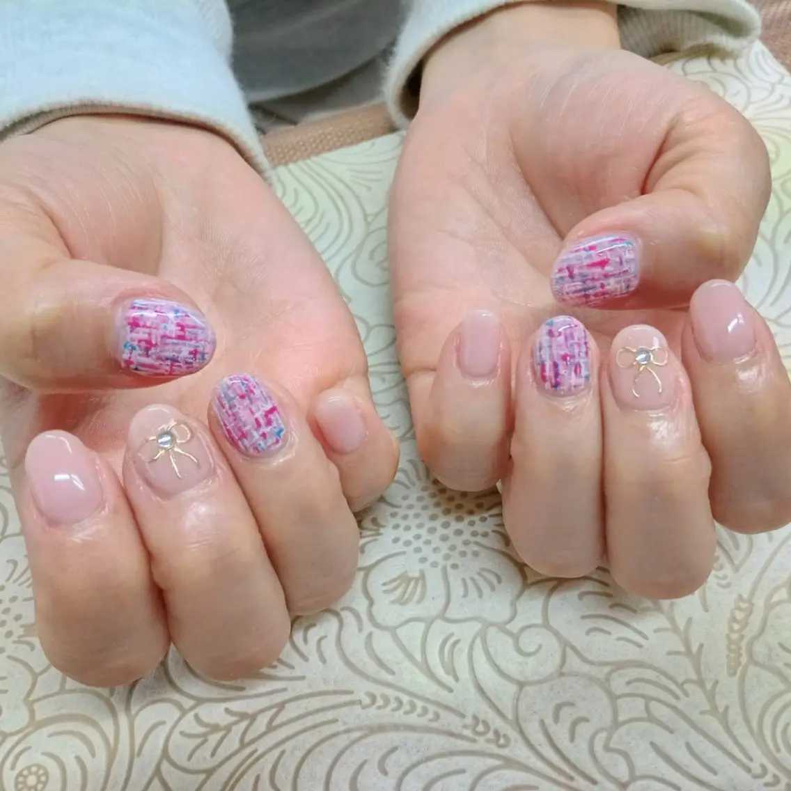 ネイル フラワーネイル precious nail roomのネイルデザイン