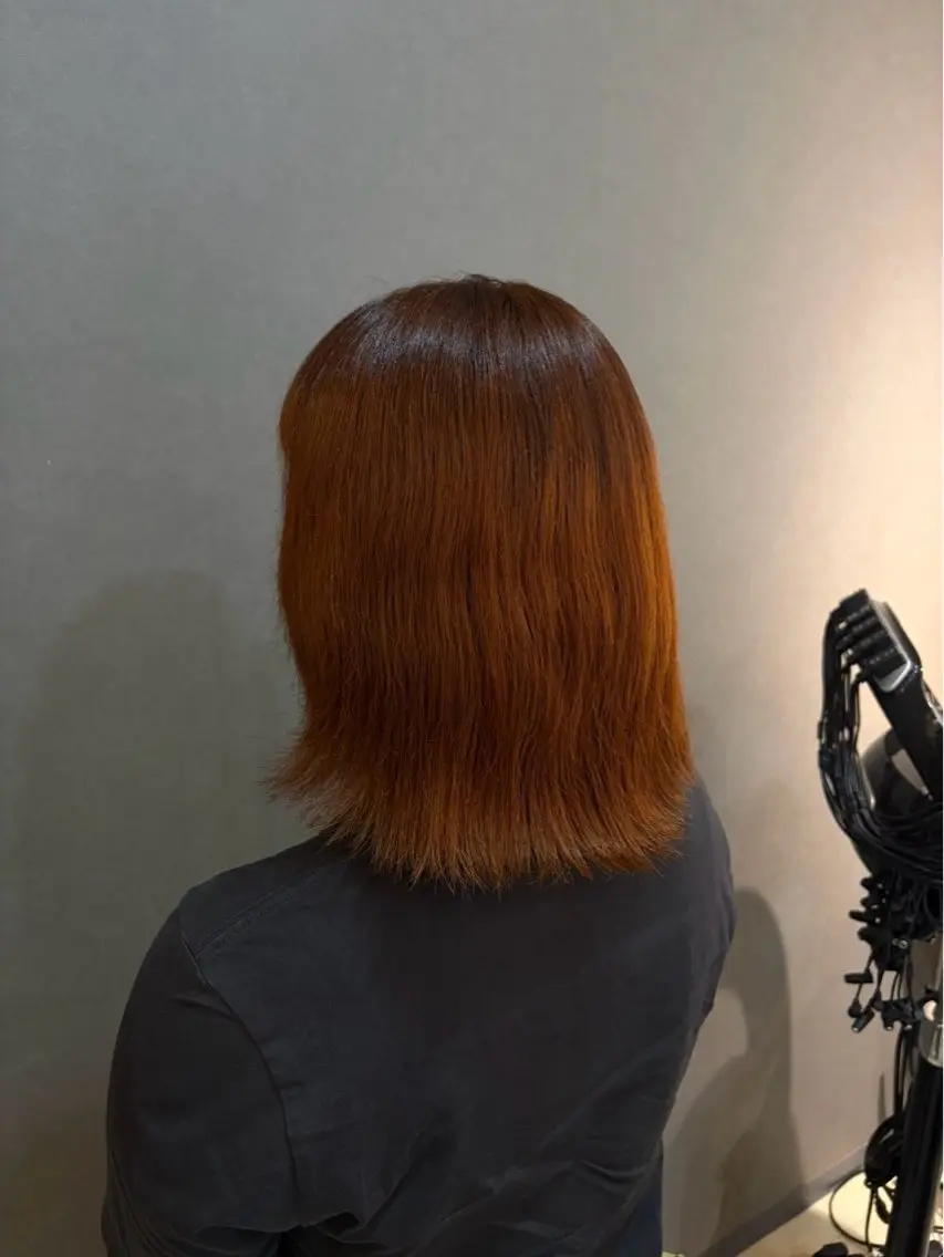 ショート ヘアカラー hair bonitaのヘアスタイル