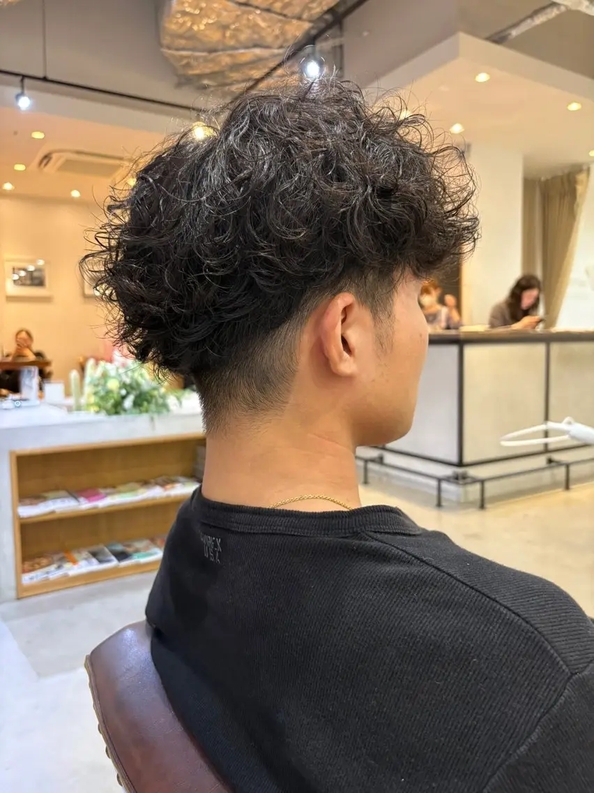【5月限定🍒】カット+シャドウパーマ🧑🦱の写真