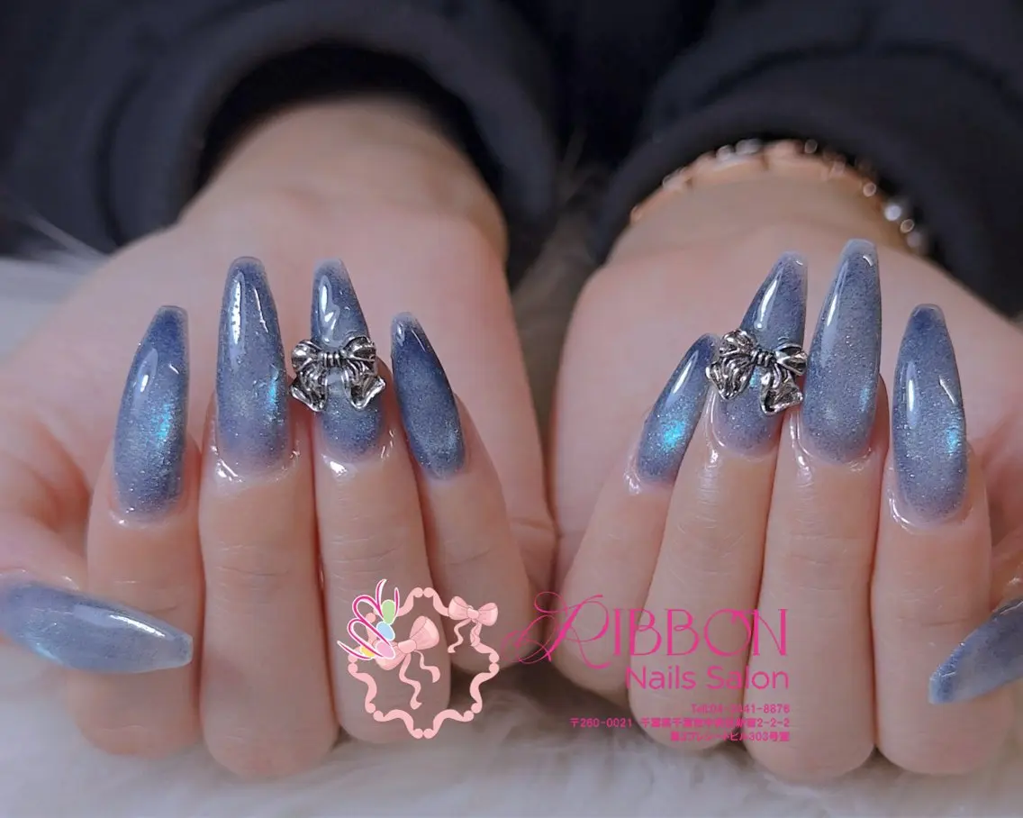 ネイル チークネイル フットネイル フレンチネイル グラデーション 韓国ネイル ハンドネイル Ribbonnail salonのネイルデザイン