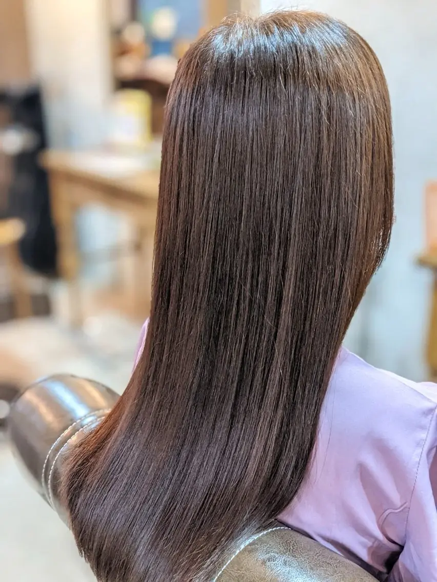 髪質改善ヘアエステ、講習会モデル6月1日(月)限定の写真