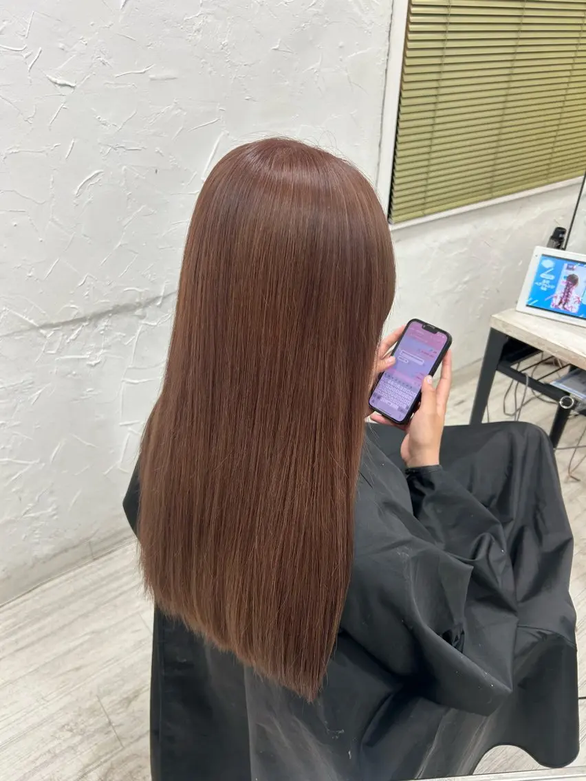 セミロング カット ヘアカラー トリートメント MIHIRO🍀 ヘアメイク／レイヤーのヘアスタイル
