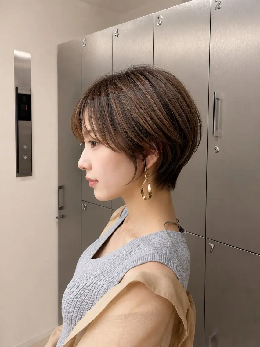 ショート ショートヘア FUUMI /ショートカットのヘアスタイル