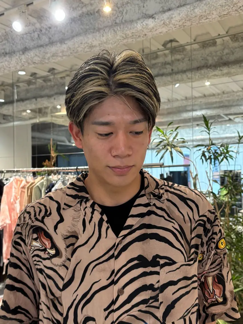 メンズカット+ハイライト✨の写真