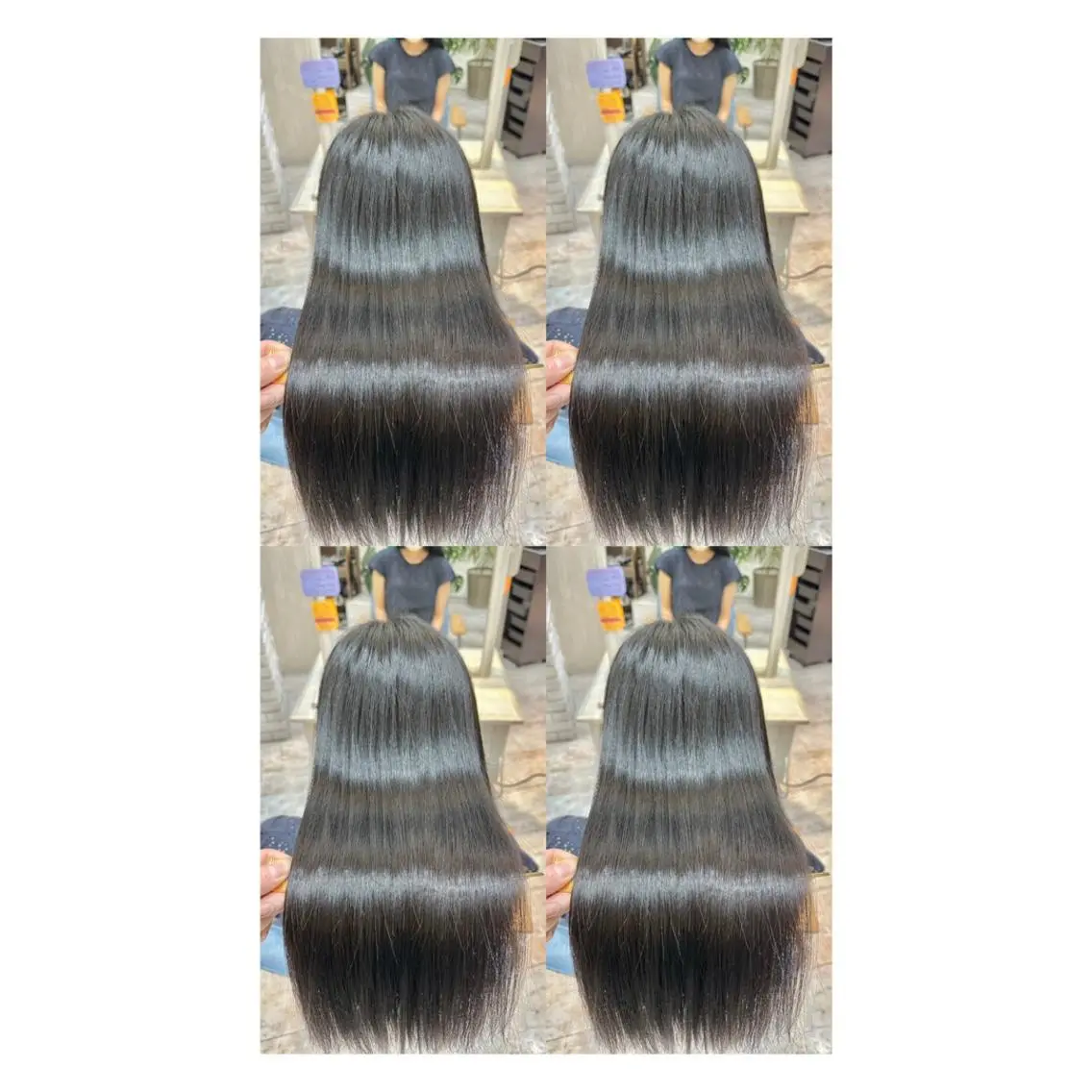 ロング カラー 透明感カラー 髪質改善 縮毛矯正 トリートメント ヘアカラー トリートメント 店長✨レイヤー✖️ 髪質改善✖️韓国ヘアのヘアスタイル