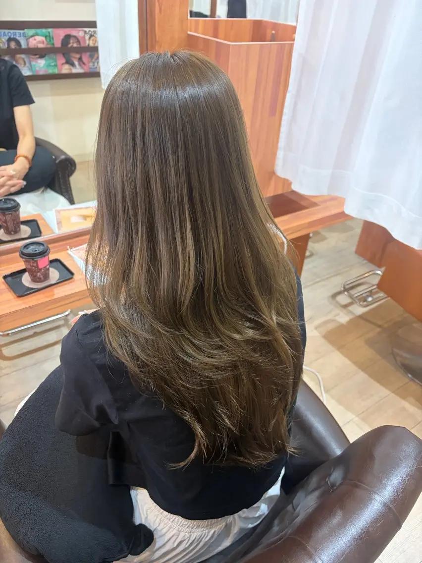 ロング カラー ヘアカラー るみ /モデル募集中❤︎のヘアスタイル