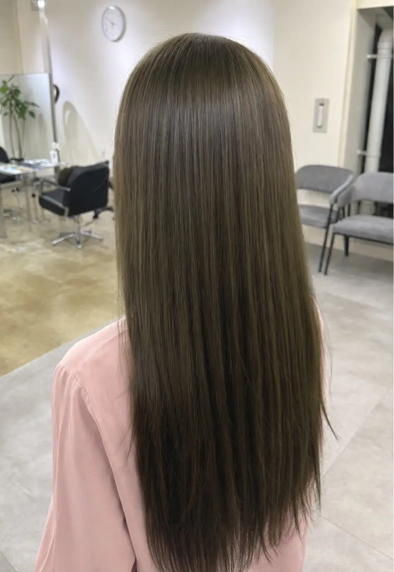 カラー LYNE/もりの里 守田光希のヘアスタイル