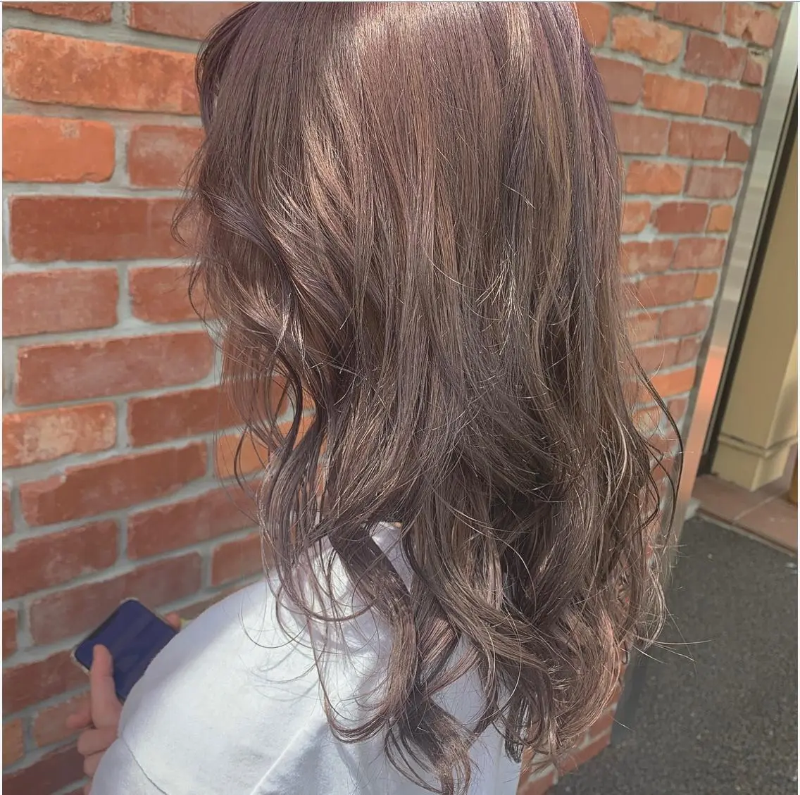 ロング カラー 齊藤 衣梨佳のヘアスタイル