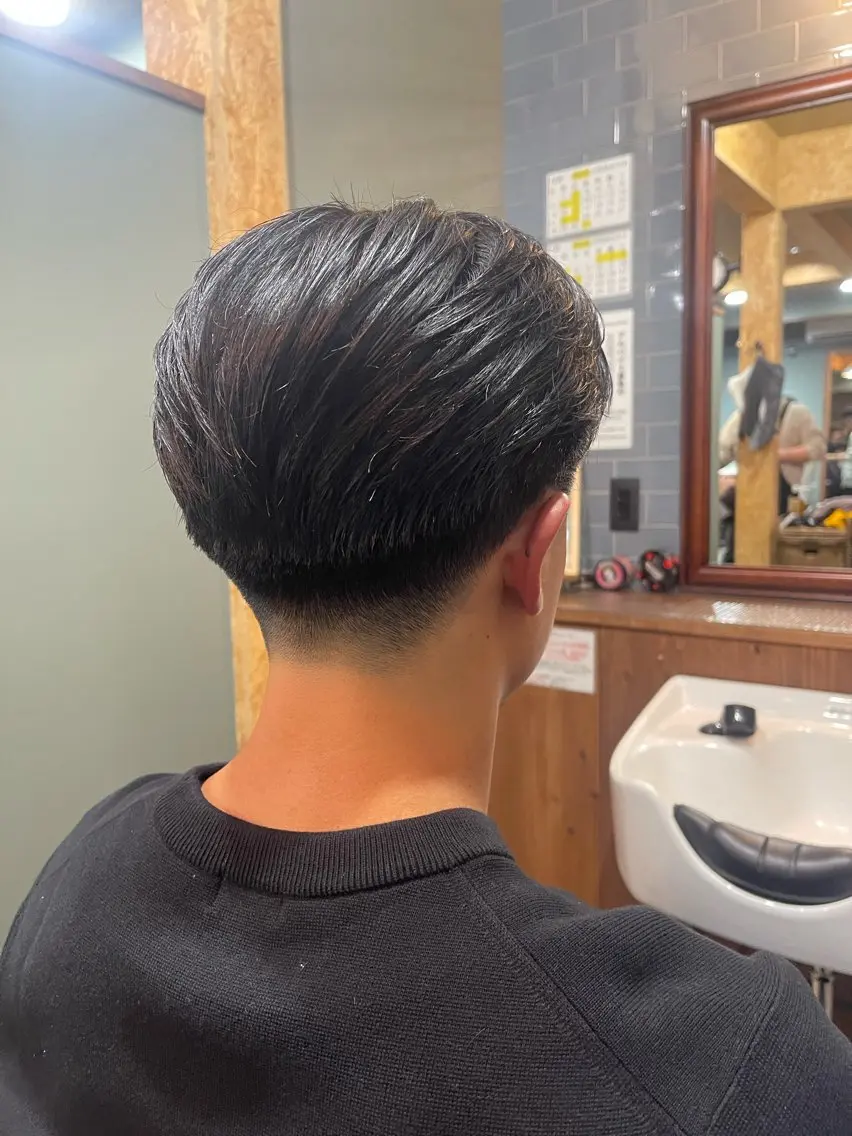 ミディアム メンズ 💈BARBER💈 梶川翔汰のヘアスタイル