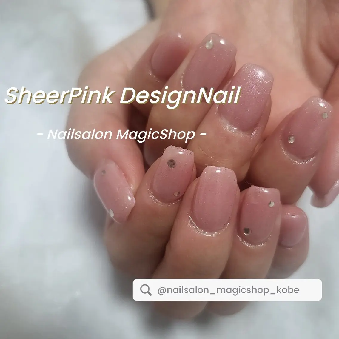 ネイル ジェルネイル ラメ(グリッター) ワンカラーネイル ピンク ソフトジェル ハンドネイル Nailsalon MagicShopのネイルデザイン