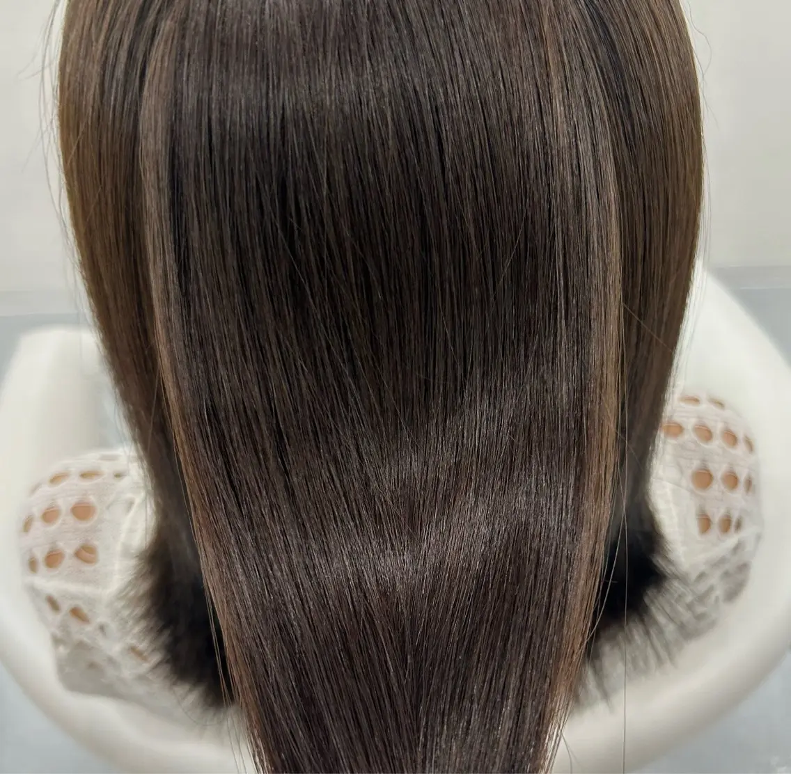 ミディアム カラー ヘアカラー あやめ🪽 オリーブ/ハイトーンのヘアスタイル