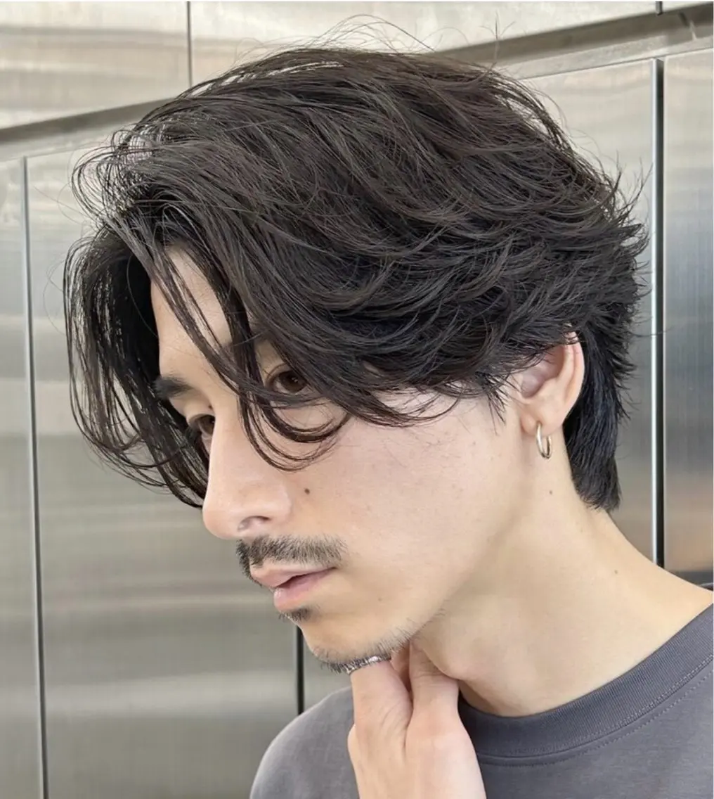 パーマ カット パーマ 大橋 陽色のヘアスタイル