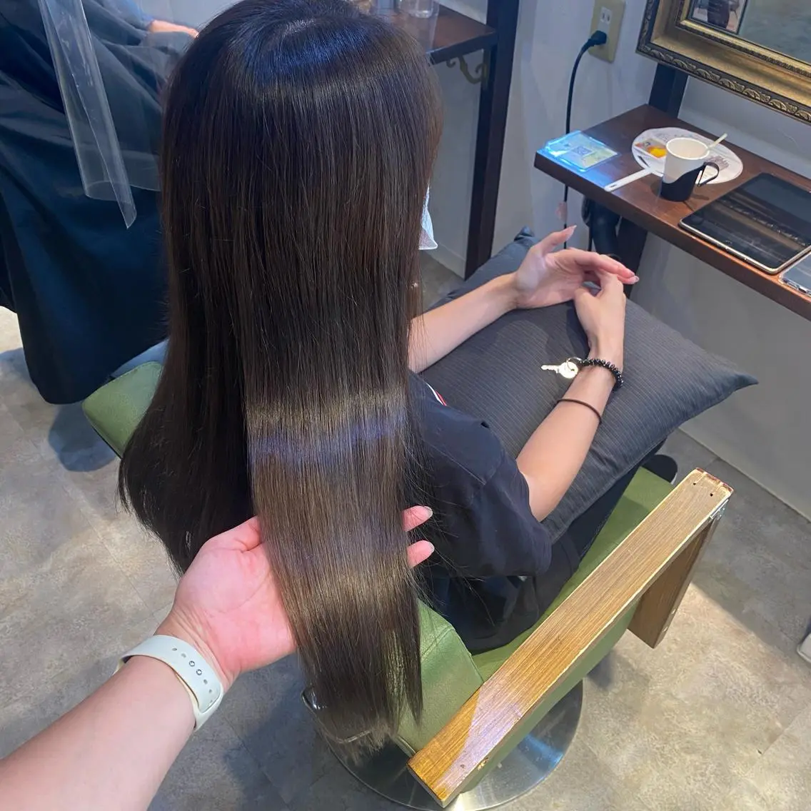カラー ヘアカラー トリートメント 🫧透明感カラー 🫧 ジルバ清水南海のヘアスタイル