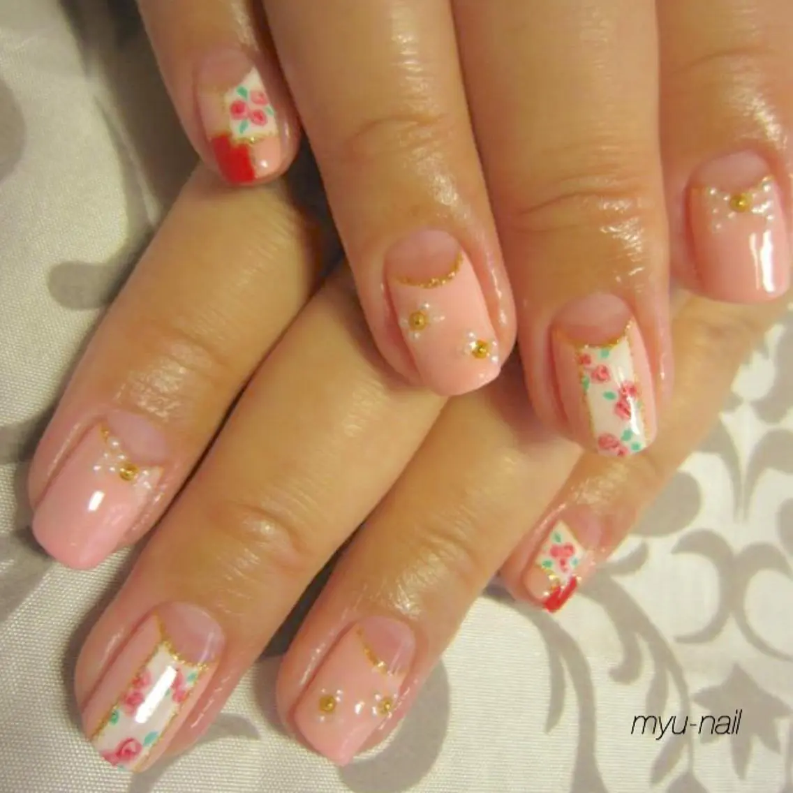 ネイル アートネイル ホームサロン myu-nailのネイルデザイン