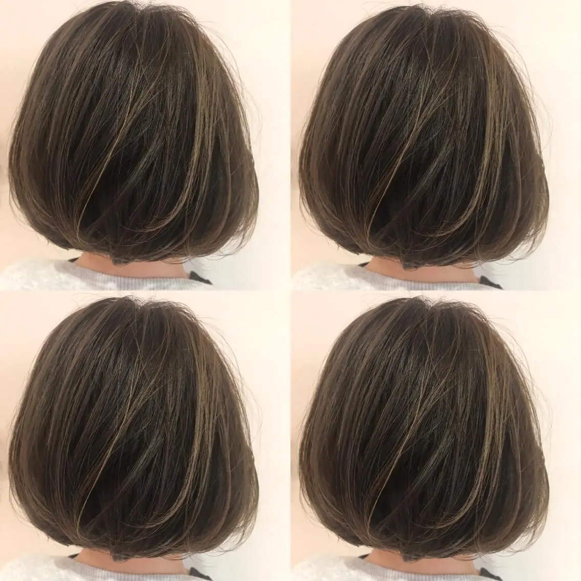 ショート カラー カット ヘアカラー 貝通丸 朱里のヘアスタイル
