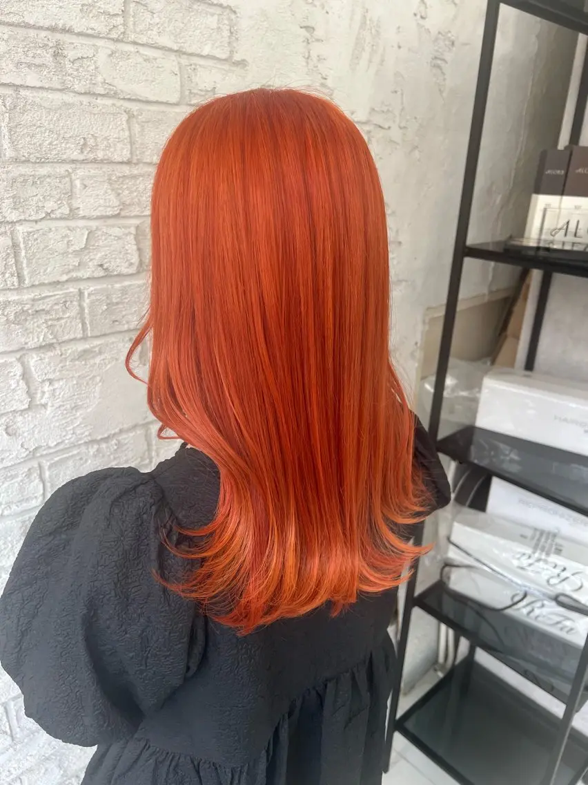 ロング カラー メイク指名NO1りこ カットモデル募集中のヘアスタイル