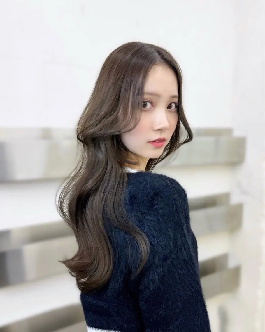 セミロング カラー カット ヘアカラー トリートメント 🦋韓国系指名No1 店長/圓山 祐也🦋のヘアスタイル