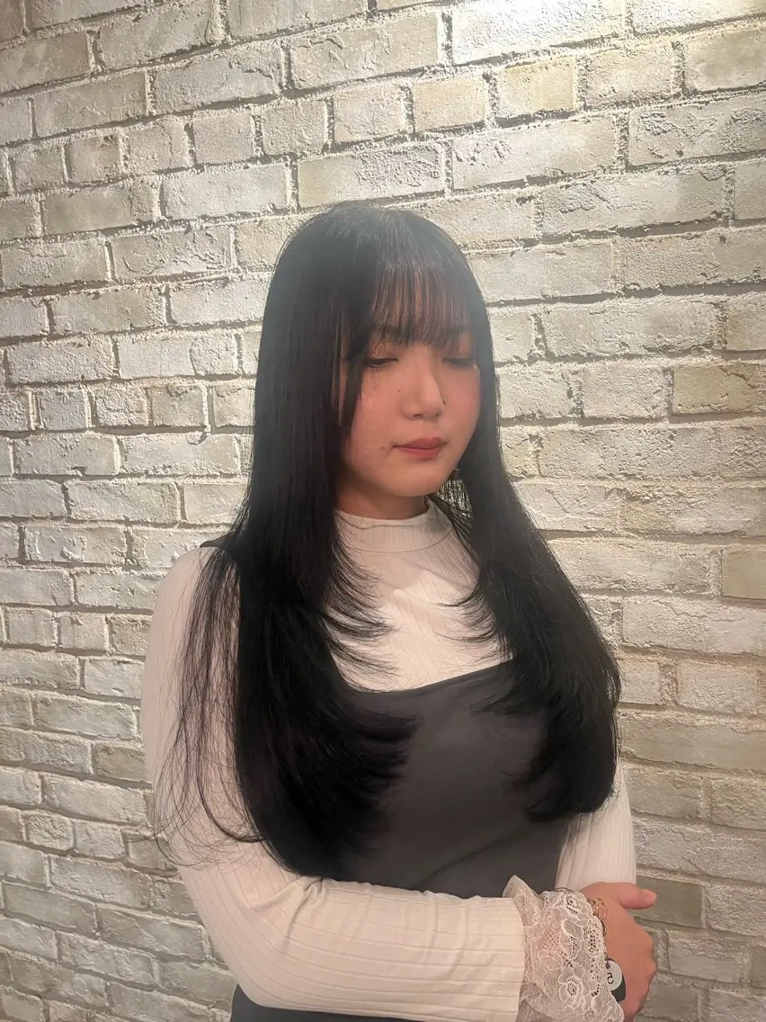 ロング レイヤーカット レイヤーカット 🌻AOI🌻のヘアスタイル
