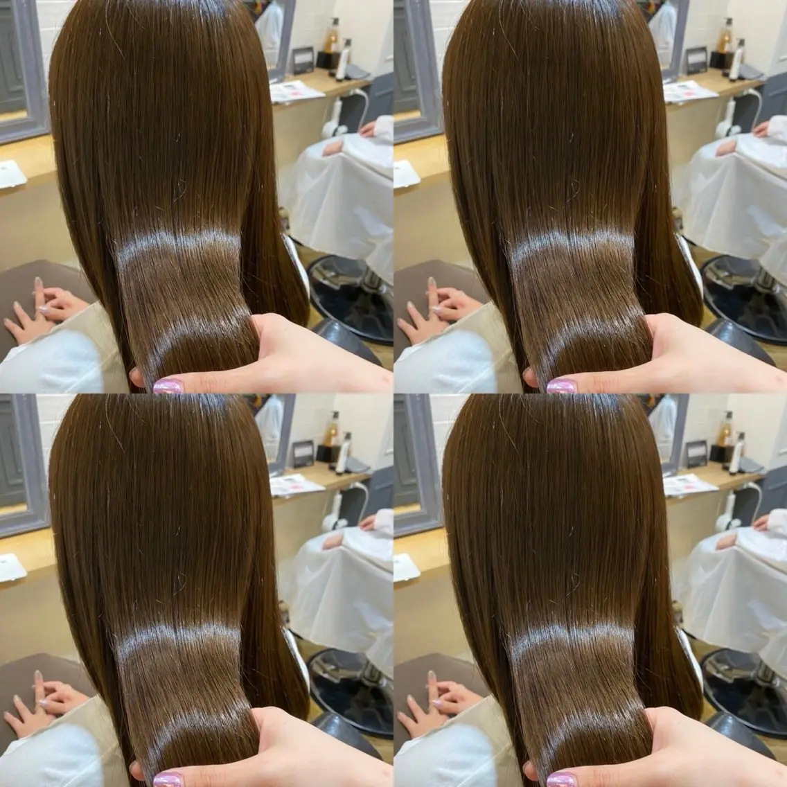 ロング カラー カット ヘアカラー トリートメント レイヤー×ブリーチ ×エクステ💫ひかるのヘアスタイル