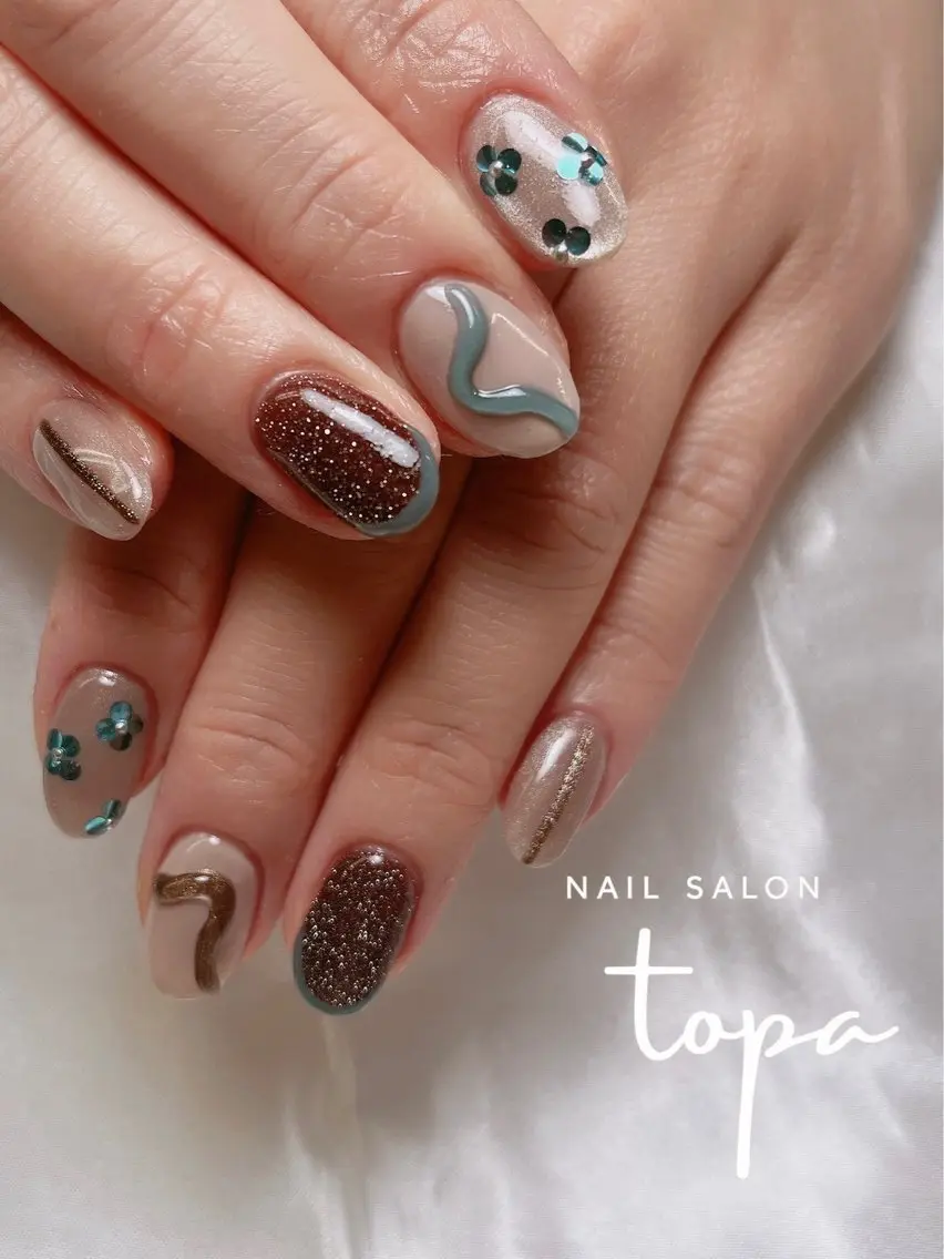 ネイル nail salon topa⟡˖·MIUのネイルデザイン