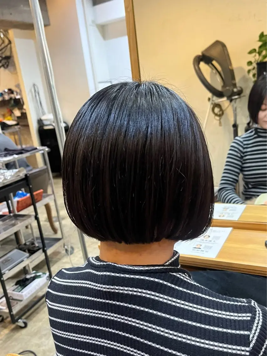 ショート 松原 樹里のヘアスタイル