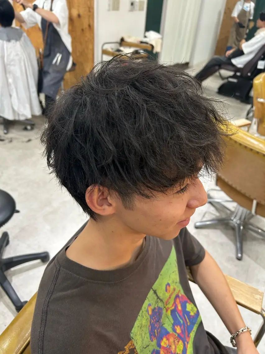 ヘアアレンジ メンズ カット 《海外ヘア特化》 早川 愛斗のヘアスタイル