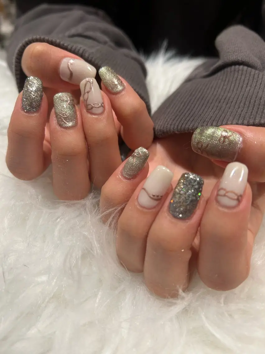 ネイル 成人式 長さ出し 韓国ネイル ショートネイル ハンドネイル ♡透明感カラー★ ネイル/しの♡のヘアスタイル