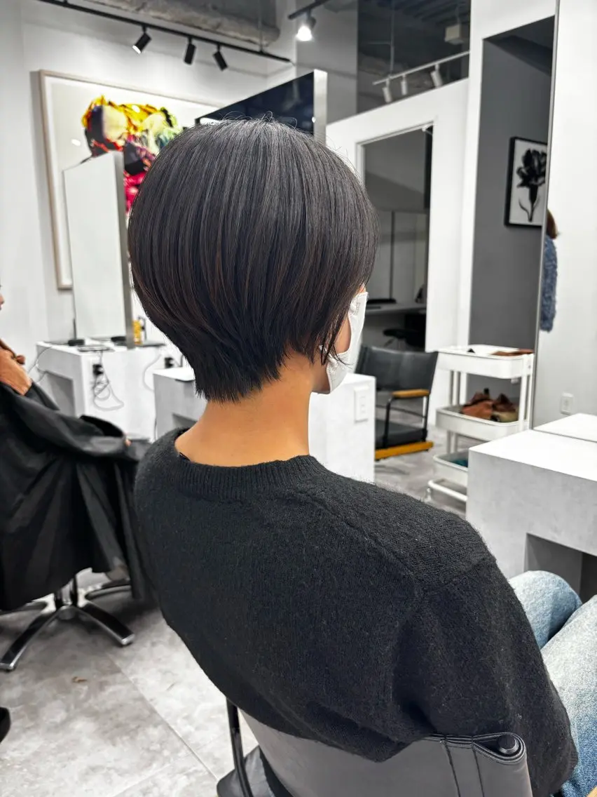 ショート カット 門崎未依/レイヤー/ メンズカット🪿🌼のヘアスタイル