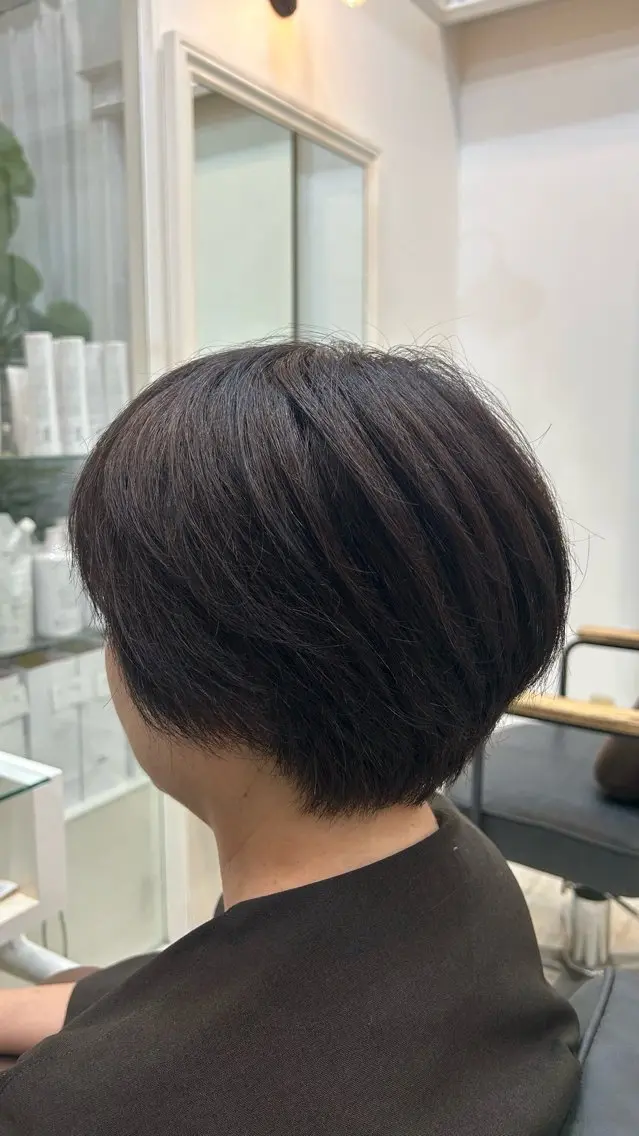 ショート カット ヘアカラー トリートメント 💎イシヅカ ココロ💎のヘアスタイル