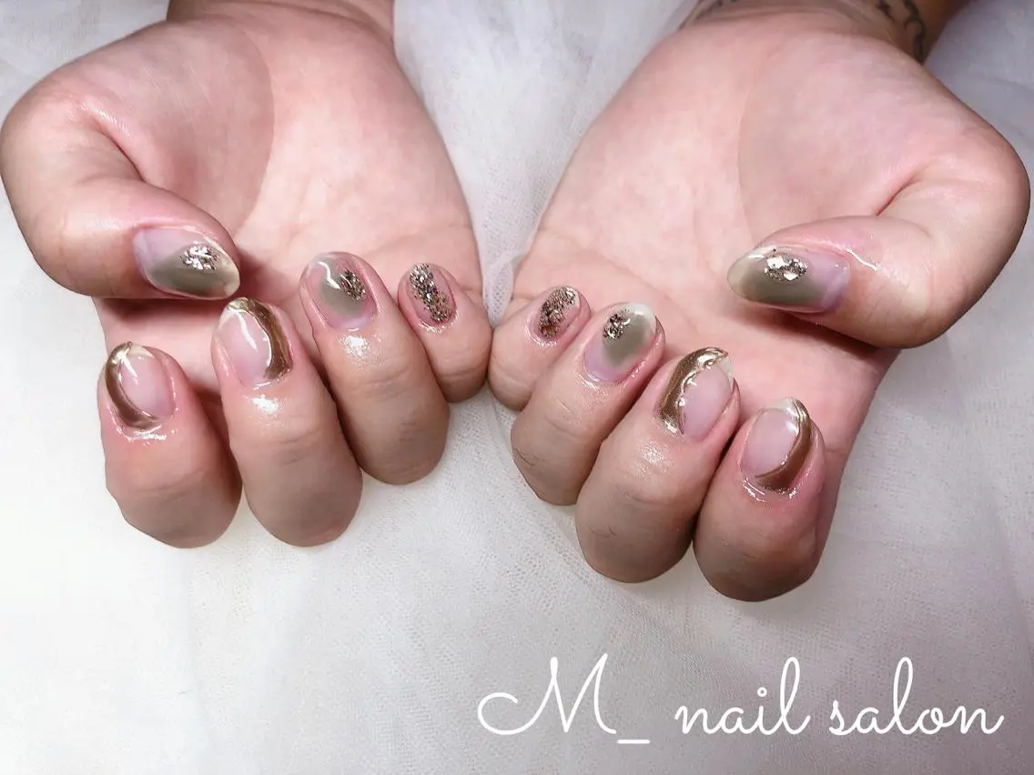 ネイル フットネイル M_ nail salonのネイルデザイン