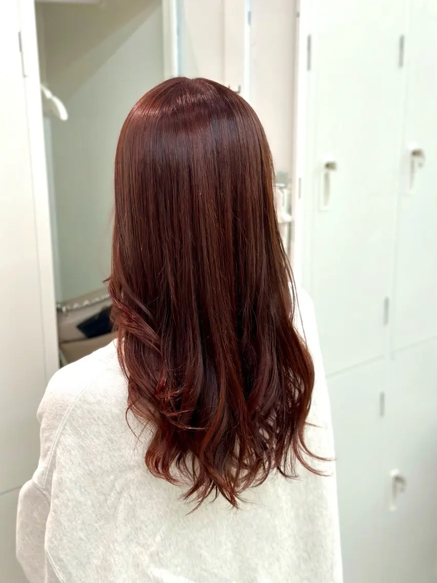 セミロング カラー 🤍透明感カラー🤍 Moeのヘアスタイル
