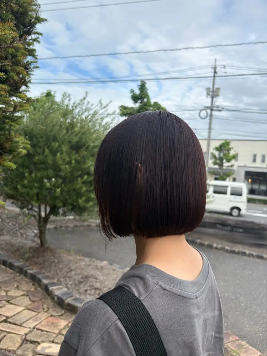 ミディアム カラー カット ヘアカラー Flat /rina🧸のヘアスタイル